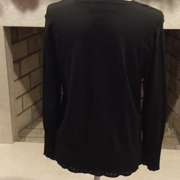 NWOT-Never Worn-Dark Olive Boucle Knit, SZ XL. - Picture 6 of 6